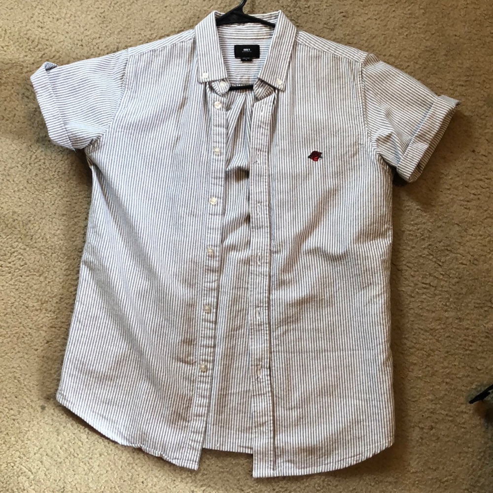 Button down shirt obey